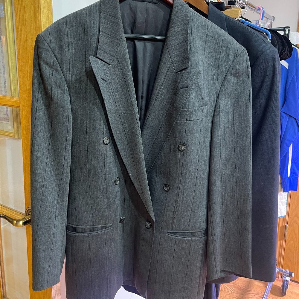 Excelsior Medium Grey Men's Suit Coat